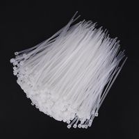 1000 Pcs Nylon Cable Ties with Self-Locking-White Zip Ties Heavy Duty-3.9/6 inch &0.12 inch Width for Home Office Garage Workshop(3x100)