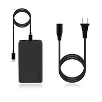 PoderCamino 110W USB-C Charger Power Supply Adapter for HP Spectre X360 Dell XPS Latitude Surface Book 2 Razer Blade Pro Lenovo Yoga Asus LG Acer more PD USB C laptop tablet (Type C Connector)