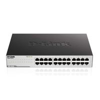 D-Link 24-Port Gigabit Ethernet Unmanaged Network Switch, Desktop/Rackmount, Plug N Play (DGS-1024C)