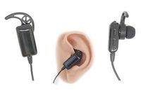 KOKKIA i10sTwin Tiny Bluetooth Stereo Headset, Secure Fit Ear Cushions and Ear Hooks Included. Perfect for Bluetooth Smart Phones, Tablets, PCs/Laptops, etc.