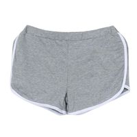 New Summer Sports Pants,FUNIC Women Gym Workout Waistband Skinny Yoga Shorts (S, Gray)