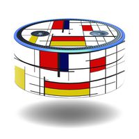 MightySkins Skin Compatible with Amazon Echo Dot - Deco | Protective, Durable, and Unique Vinyl Decal wrap Cover | Easy to Apply, Remove, and Change Styles | Made in The USA