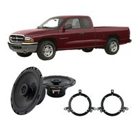 Compatible with Dodge Dakota 2001 Front Door Factory Replacement Speaker Harmony HA-R65 Speakers