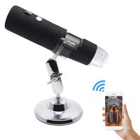USB Microscope Camera 50X to 1000X Digital Microscope USB 8 LED light for iPhone Android Wireless WiFi Handheld Zoom Magnification Magnifier
