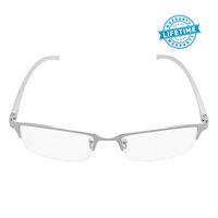 Blue Light Blocking Glasses Filter Blue Ray Lightweight Gaming Computer Glasses UV Blocker Anti Eyestrain Reduce Headaches Reading Eyewear Men/Women (Silver)