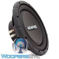 Memphis Audio SRXS1040 10" Car Audio Shallow Subwoofer