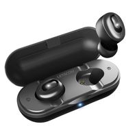 Letscom True Wireless Earbuds, Bluetooth 5.0 Headphones, HD Stereo Sound in-Ear Sports Earphones for Running Gym Workout, Lightweight Headset with Built-in Mic and Charging Case