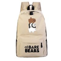 Mzshubao We Bare Bears Backpack-Kids School Backpack Lightweight School Bags Laptop Bag-Backpack for Outdoor,Travel