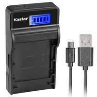 Kastar Slim LCD Charger for Canon LP-E17, LC-E17, LC-E17C and Canon EOS M3, EOS Rebel T6i, EOS Rebel T6s, EOS 750D, EOS 760D, EOS 8000D, Kiss X8i Camera