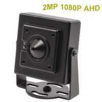 CNDST CCTV 1080P HD AHD Mini Spy Pinhole Security Camera for CCTV AHD 1080P DVR System, Sony Sensor 2000Tvl 2MP 3.6mm 90 Degree, Mini Hidden Surveillance Camera