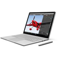 Microsoft Surface Book WZ3-00001 Laptop (Windows 10 Pro 64-bit, Intel Core i5-6300U, 13.5" LED-Lit Screen, Storage: 128 GB, RAM: 8 GB) Silver