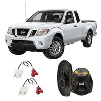 Compatible with Nissan Frontier 2005-2015 Front Door Factory Replacement Harmony HA-R69 Speakers