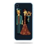 MightySkins Skin Compatible with Apple iPhone XR - Love is Art | Protective, Durable, and Unique Vinyl Decal wrap Cover | Easy to Apply, Remove, and Change Styles | Made in The USA