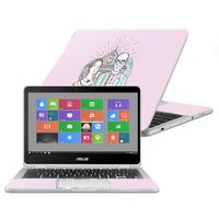 MightySkins Skin Compatible with Asus Chromebook Flip C302CA 12.5" (2016) - American Gothic Pop | Protective, Durable, and Unique Vinyl Cover | Easy to Apply, Remove | Made in The USA