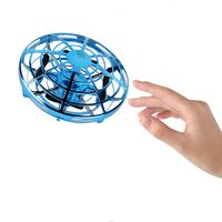 Mini Drone for Kids Adults,Hand Controlled Flying Ball Toy with Cool LED Light,Quadcopter Interactive Infrared Induction Flying Toy Indoor Outdoor