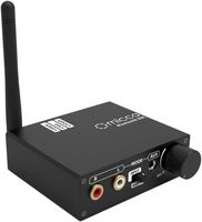 Micca Digital to Analog Audio Converter with 164ft Long Range Bluetooth 4.2 Wireless Transmitter (No Receiver Functionality) for TV and Game Console, aptX Low Latency, Optical with Passthrough