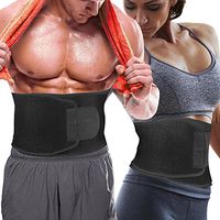 Waist Trimmer Belt Back Support Adjustable Abdominal Elastic Waist Trainer Slimming Body Shaper Belt