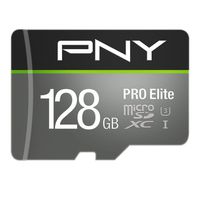 PNY U3 PRO Elite microSDXC Card - 128GB - (P-SDUX128U395PRO-GE)