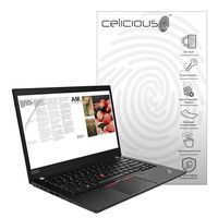 Celicious Matte Anti-Glare Screen Protector Film Compatible with Lenovo ThinkPad T490 (with IR) [Pack of 2]