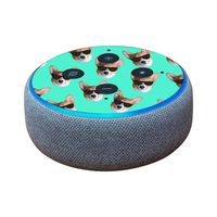 MightySkins Skin Compatible with Amazon Echo Dot (3rd Gen) - Cool Corgi | Protective, Durable, and Unique Vinyl Decal wrap Cover | Easy to Apply, Remove, and Change Styles | Made in The USA