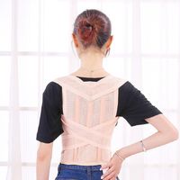 Adult Shoulder Back Support Belt Brace Orthopedic Posture Corrective Brace , M