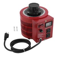 Homgrace Variac Auto Transformer AC Variable Voltage Regulator, 110V Automobile Regulator Single-Phase Digital Variac Transformer (2000W 2KVA)