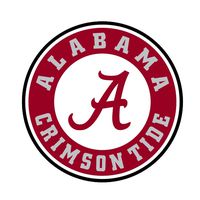 Alabama Crimson Tide Desktop CreativeStickers0021 Set Of Two (2x) Stickers , Laptop , Ipad , Car , Truck , Size 4 inches on Longer Side