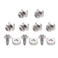 gohantee 279393 Dryer Cord Screw Kits 9 PCS Fits for Whirlpool and Kenmore Terminal Block Replaces WP279393 AP3020386 279393D 279393VP 3184 AH334188 EA334188 PS334188