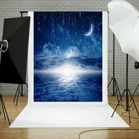 Iusun Halloween Backdrops For Photography, Halloween Backdrops Pumpkin Vinyl 3x5FT Lantern Photography Background For Studio Bars Parties Photography (D)