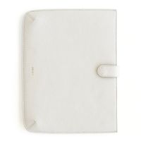 Minted Cloud Grey Leather iPad Case