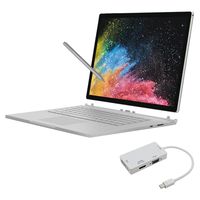 Microsoft Surface Book 2 15 Inch 1TB i7 16GB RAM Bundle (1.9GHz i7 Up to 4.2GHz, 3240 x 2160 Resolution, NVIDIA GeForce GTX 1060)