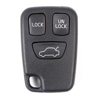 NEW 3 Buttons Keyless Entry Key Remote Fob Case Shell replacement fit for Volvo S40 V70 C70