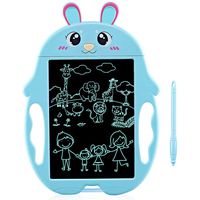 Toys for Age 3 4 5 6 Year Old Girls Boys LCD Doodle Drawing Board Writing Tablet Pad for Toddlers Kids Erasable (Blue Bunny)