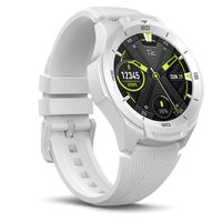 Ticwatch S2 Waterproof Smartwatch with Build-in GPS for Outdoor Activities, Wear OS by Google, Compatible with Android and iOS (White)