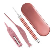 Ktyssp 3Pcs Ear Remver Tool Spoon Clean Curette Wax Ear Cleaner Earpick