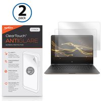HP Spectre x360 (15-bl075nr) Screen Protector, BoxWave® [ClearTouch Anti-Glare (2-Pack)] Anti-Fingerprint Matte Film Skin for HP Spectre x360 (15-bl075nr)