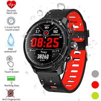 Kivors Smart Watch IP68 Waterproof Bluetooth Smart Watch, Variety of Exercise Modes, Fitness Tracker, Sleep Monitor, Call and Message Notification, Suitable for Android and iOS