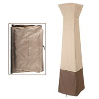 Gekufa Pyramid Torch Patio Heater Cover Heavy Duty Waterproof Propane Cover, 21 x 21 x 90 Inch