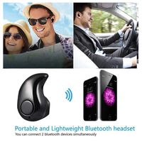 MUDEREK Unilateral Handsfree Stereo Mini Earbud Wireless Earphone Earbud Headphones