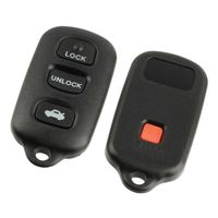 Key Fob Keyless Entry Remote Shell Case & Pad fits Lexus, Toyota