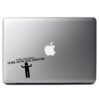 to You I'm an Atheist Funny Vinyl Sticker Laptop iPhone Cell Decal