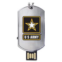 US Army Flash Tag USB Drive 8GB