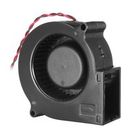 uxcell 75mm x 30mm 24V DC Blower Cooling Fan, Long Life Dual Ball Bearings