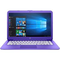 HP Lightweight Stream- 14in HD LED, Intel Celeron N3060, 4GB Ram, 32GB SSD, Intel HD Graphics, Win10 Home-Purple (Renewed)