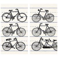 Homart Large Decorative Matches In Bicycles Box, Set of 2