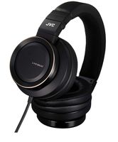 JVC Real Sound System Z Series HA-SZ2000 Stream Woofer DB Headphones (Black, Japan import)