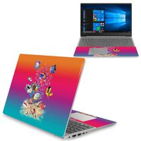MightySkins Skin Compatible With Lenovo Ideapad 330S 15" (2018) - Coral Garden | Protective, Durable, and Unique Vinyl Decal wrap cover | Easy To Apply, Remove, and Change Styles | Made in the USA