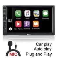 DAYO Android Auto Carplay Radio Stereo Double Din Car Stereo Bluetooth Radio SA102