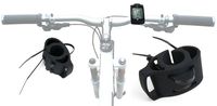 DURAGADGET Black Bicycle Handlebar Mount Kit - Suitable for use with Polar Vantage V | Vantage M | FT1 Fitness | GPS & Heart Rate Monitor Multi-Sport Watch - Secured w/Cable Ties