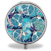 Compact Mini Portable 3 Compartments Travel Medical Medicine Case/Pill Organizer/Pill Box(Hing Hong Pill Case)